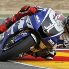 El piloto español de MotoGP Jorge Lorenzo durante la tercera sesión de entrenamientos libre.