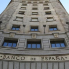 Edificio del Banco de España, en Barcelona. /