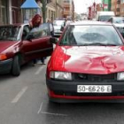 Estado en el que quedó uno de los vehículos implicados en el suceso