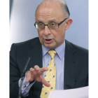 El ministro de Hacienda, Cristóbal Montoro.