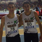 Saúl Ordóñez (80) demostró su calidad en la final de los 1.500 del Nacional.