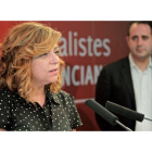 La coordinadora del Comité Electoral del PSOE para los comicios generales del 20 de noviembre, Elena Valenciano.