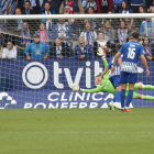 La Ponferradina ha recibido todos los goles en El Toralín. ANA F. BARREDO
