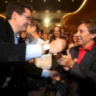 Ángel Villalba aplaude a su sucesor, Óscar López