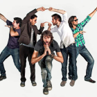 Los componentes de la banda madrileña Izal.