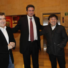 Francisco Fernández, Óscar López y Samuel Folgueral.