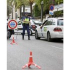 La policía ha intensificado los controles en Palma.