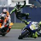 Stoner fue el mejor ante rivales como Rossi y Pedrosa que no acabaron