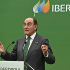 Juan José Galán, presidente de Iberdrola. FERNANDO VILLAR