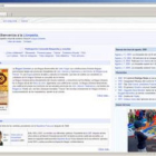 Página de inicio de la llamada «Llionpedia».