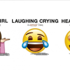 Tres de los primeros títulos protagonizados por emojis.