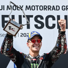 Fabio Quartararo se impuso en el GP de Alemania. FILIP SINGER