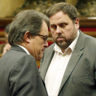 Artur Mas y Oriol Junqueras se proponen acelerar el proceso independentista.