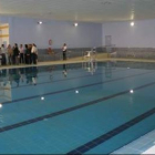 Instalaciones de la piscina climatizada de Cistierna.