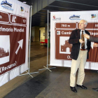 Javier Ramírez y el delegado territorial en Palencia presentaron ayer la nueva campaña.