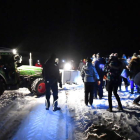 Trabajos invernales en la agricultura. efe