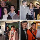 Sarmiento con Vicente del Bosque y algunos protagonistas del filme en la Seminci y tres imágenes de momentos del rodaje.