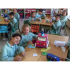 Alumnos del colegio La Asunción de Ponferrada.