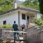 Vivienda de Degaña en la que ocurrieron los hechos, en mayo del 2011.