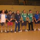 Los cuatro equipos de frontenis masculino semifinalistas