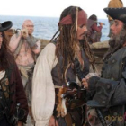 Penélope Cruz con Johnny Depp.