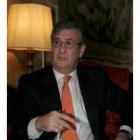 Luis Miguel Gómez, durante su reciente visita a León