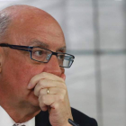 El ministro de Hacienda Critóbal Montoro, durante una rueda de prensa. ÁNGEL DÍAZ
