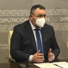 El presidente de la Diputación, Eduardo Morán. DL