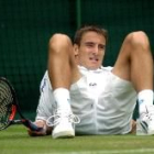 Tommy Robredo abandona Wimbledon después de caer derrotado ante el estadounidense Andy Roddick