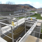 Imagen de archivo de la estación depuradora de aguas residuales (Edar) de Villadepalos (Carracedelo). L. DE LA MATA