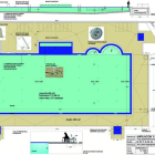 Plano que muestra el estado en que quedarán las piscinas tras su remodelación.