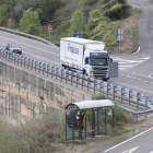 La N-120, que se desdoblará en la autovía A-76, en uno de sus tramos gallegos.