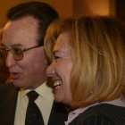 José Luis Crespo Mayo y su mujer Inés Prada. JESÚS F. SALVADORES