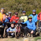 Los integrantes de Maragatos Bike, organizadores de la prueba.