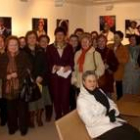 Un momento de la inauguración de la exposición Mujeres del Mundo