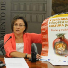 La concejala de Patrimonio y Cultura, Evelia Fernández.