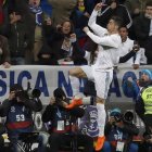 Cristiano Ronaldo celebra uno de sus cuatro goles ante el Girona.