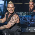 El cantante Robbie Williams, uno de los artistas que actúa en el concierto de Los 40 Principales.