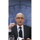 El ministro de Hacienda, Cristóbal Montoro.