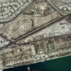 Una imagen de satélite del palacio de Sojoud, a orillas del Tigris, en pleno centro de Bagdad
