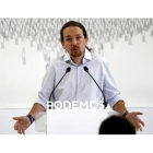 El candidato de Podemos a las generales, Pablo Iglesias, en una foto de archivo.