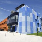 Exterior de la nueva sede de HP en León.