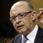 El ministro de Hacienda y Administraciones Públicas, Cristóbal Montoro.