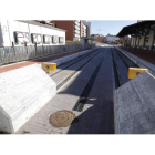 Las obras de la integración de Feve están terminadas y listas para llegada de los trenes a la estación de Matallana, en Padre Isla. RAMIRO