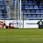 Deseperación de la Ponferradina en el partido contra el Tenerife