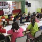 Un momento de la charla ofrecida por Emilio Blanco.