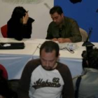 Jordi Grangel en un momento del taller que se celebró ayer