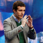 El presidente del PP, Pablo Casado.