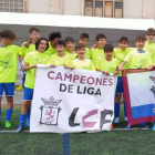 El equipo Infantil B del León CF se proclama campeón de Liga. DL