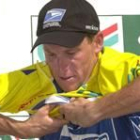 El estadounidense Lance Armstrong se enfunda el jersey de líder al finalizar la Dauphiné Liberé
